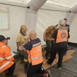 Protección Civil refuerza el cuidado del personal tras el incendio en el cerro Huemul